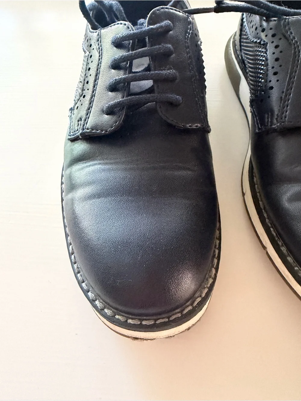 Bruno Marc Blue Dress Shoes • Size 13
